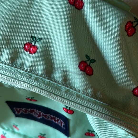 Jansport 8 Bit Cherries School Backpack - Picture 4 of 12